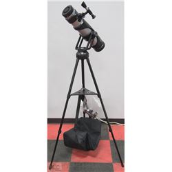 LARGE TELESCOPE ON TRIPOD & CASE (EDU SCIENCE)WITH