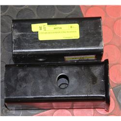 2 TITAN HITCH REDUCING SLEEVES