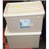 Image 1 : TWO STORAGE TOTES