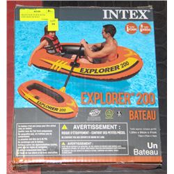BRAND NEW IN BOX INTEX EXPLORER 200 BOAT