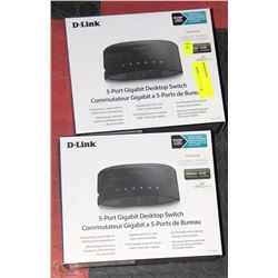 TWO D-LINK WIRELESS ROUTERS