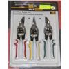 Image 1 : 3 PC AVIATION/TIN SNIPS