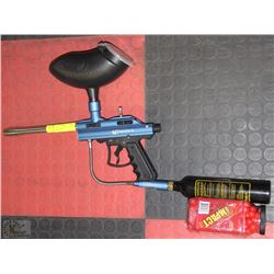 VL TRITON 2 PAINTBALL GUN WITH TANK AND BALLS