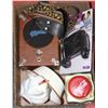 Image 1 : BOX W/VINTAGE ITEMS INCL. AUTHENTIC