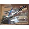 Image 1 : BOX W/WOOD HANDLED STEAK KNIVES,