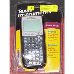 TEXAS INSTRUMENTS TI-84 PLUS CALCULATOR