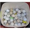 Image 1 : BIN OF 100 USED GOLF BALLS
