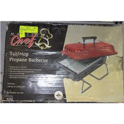 NEW MASTER CHEF TABLE-TOP PROPANE BBQ -
