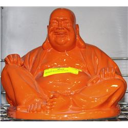 ORANGE BUDDHA STATUE