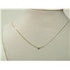 Image 2 : #9-10K GOLD DIAMOND NECKLACE