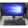 Image 1 : DELL iNTEL i5 DESKTOP W/WIN 10 PRO/22" LED MONITOR
