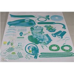 NEW 2 STROKE GAS ENGINE CONVERSION KIT