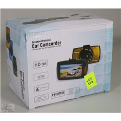 NEW HD DVR DASH CAM WITH INTERNAL BATTERY