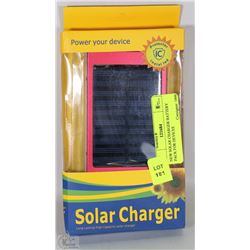 NEW SOLAR CHARGER BATTERY PACK FOR DEVICES