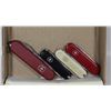 Image 1 : LOT OF 4 VINTAGE SWISS ARMY VICTORINOX POCKET