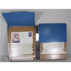 FIRST DAY COVER BOOK WITH 37 CANADIAN COVERS