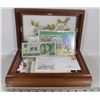 Image 1 : VINTAGE BOX OF COLLECTIBLES INC STAMPS,COVERS AND