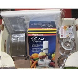 BOX WITH STARFRIT POTATO EXPRESS PEELER, BRAND NEW