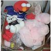 Image 1 : BOX OF 13 MEDIUM TO LARGE STUFFED ANIMALS AND 10
