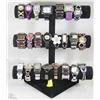 Image 1 : 3-TIER DISPLAY WITH 24 BRAND NEW FASHION WATCHES
