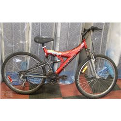 NAKAMURA 18 SPEED FULL SUSPENSION BIKE