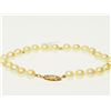 Image 1 : #37-14K GOLD FRESHWATER PEARL BRACELET