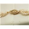 Image 1 : #40-14K GOLD ONYX & KASHI PEARL NECKLACE