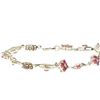 Image 1 : #48-STERLING SILVER RUBY BRACELET