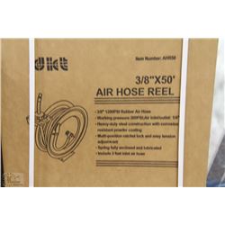 3/8  X 50  AIR HOSE REEL WITH HOSE