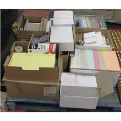 LOT OF 11 MISC BOXES OF OFFICE SUPPLIES INC