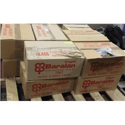 1280 NEW CLEAR GLASS EMPTY PERFUME BOTTLES 40ML