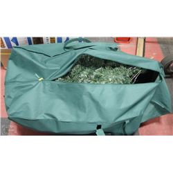 CHRISTMAS TREE WITH LIGHTS IN BAG