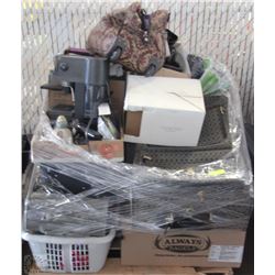 PALLET OF HOUSEHOLD MISC.