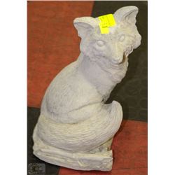 CONCRETE FOX STATUE