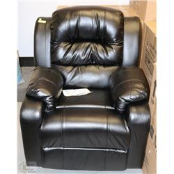 NEW GLIDER ROCK & RECLINE CHAIR ON CHOICE : BLACK
