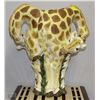 Image 1 : 17" X 19" HIGH LARGE UNIQUE GIRAFFE PLANT STAND