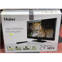 HAIER 24" LCD HD TV WITH PC INPUT