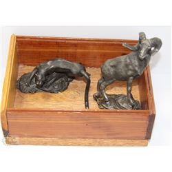 BOX W/VINTAGE 1975 FRANKLIN MINT