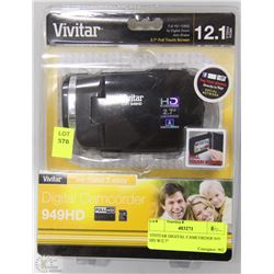 VIVITAR DIGITAL CAMCORDER 949 HD W/2.7"
