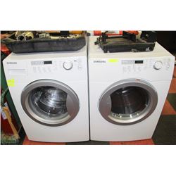 SAMSUNG FRONT LOAD WASHER AND DRYER SET