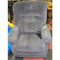 2015 LEON'S "BOOST" POWER LIFT CHENILLE RECLINER