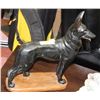 Image 1 : 1930'S RIN TIN TIN GERMAN SHEPHARD CHALKWARE