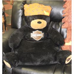 OFFICAL HARLEY DAVIDSON KIDS PLUSH BEAR CHAIR