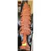Image 1 : CARVED WOODEN TREE WALL HANGING 31"HIGH