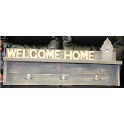 LARGE ENTRY WAY RECLAIMED BARNWOOD COATHANGER