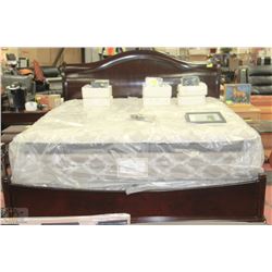 ESTATE SOLID CHERRYWOOD KING SIZE BED