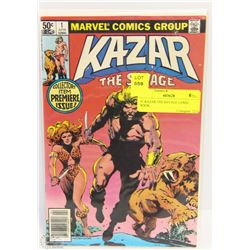 #1 KAZAR THE SAVAGE COMIC BOOK