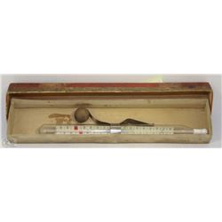 VINTAGE 'DOUBLE DUTY' COOKING THERMOMETER