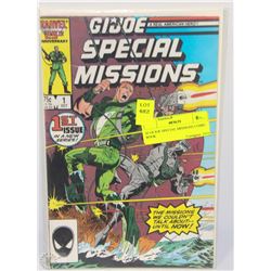 #1 GI JOE SPECIAL MISSIONS COMIC BOOK