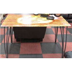 REPURPOSED KITCHEN TABLE 47" X 29" X 29" HIGH